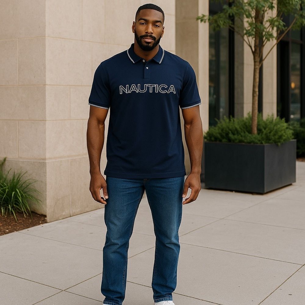 Nautica big and tall classic fit men’s black 3xl